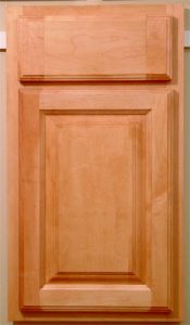 Natural Wood Raised Panel Door