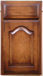 arch raised panel door