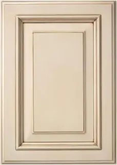 painted and glazes cabinet door